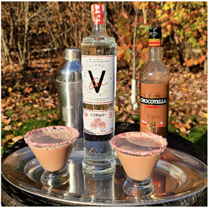 Peppermint Bark Martini
